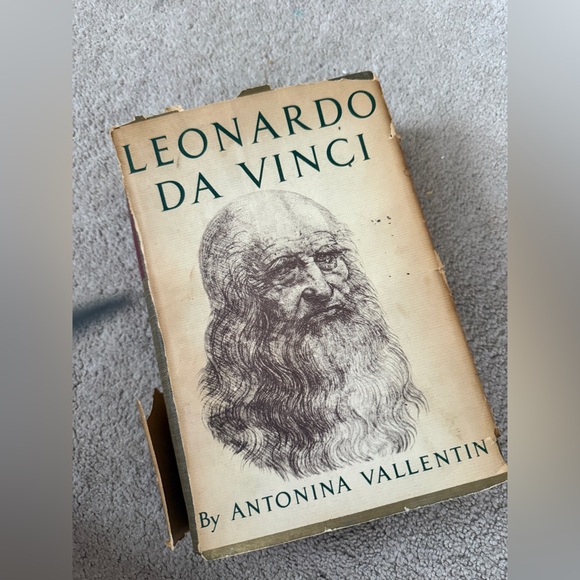 vintage book Other - Leonardo Da Vinci Book by Antonina Vallentin